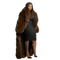 Full Length Full Skin Fox Coat