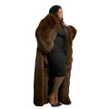 Full Length Full Skin Fox Coat