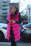 3/4 Fox Vest with Hood