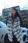 3/4 Fox Vest with Hood