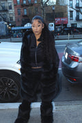 3/4 Fox Vest with Hood