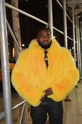 Layered Fox Bomber