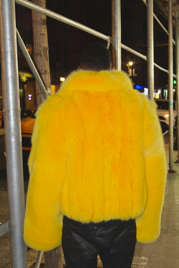 Layered Fox Bomber