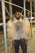 Layered Fox Bomber