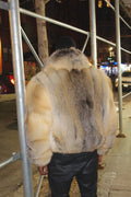 Layered Fox Bomber