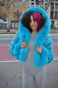 Fox Bolero with Hood