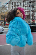 Fox Bolero with Hood