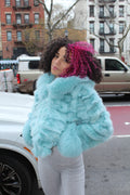 Fox Bolero with Hood
