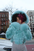 Fox Bolero with Hood