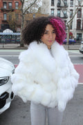 Fox Bolero with Full Collar