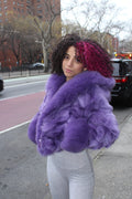 Fox Bolero with Hood
