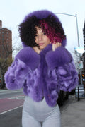 Fox Bolero with Hood