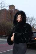Fox Bolero with Hood