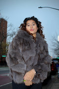 Fox Bolero with Full Collar