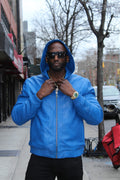 Leather Hoodie
