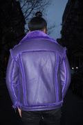 Piped Trucker Shearling