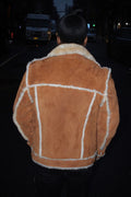 Piped Trucker Shearling