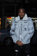 Piped Trucker Shearling