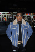 Piped Trucker Shearling