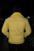 Piped Trucker Shearling