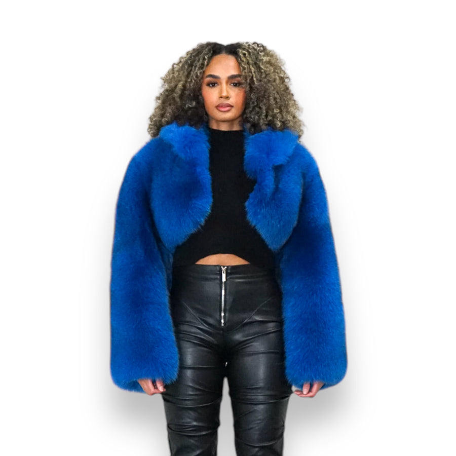Full Skin Cropped Fox Bolero