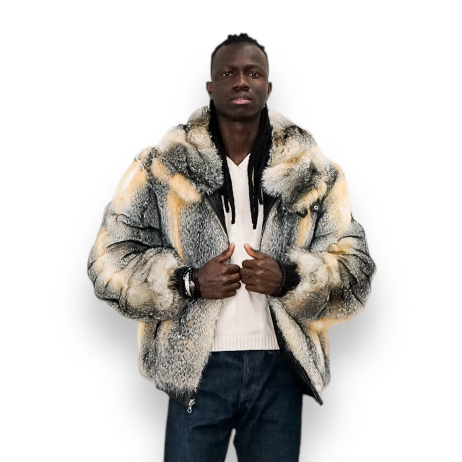 Golden/Grey Fox Bomber