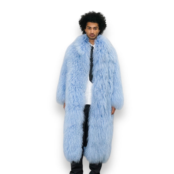 Men's Full Length Mongolian Lamb