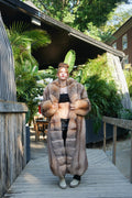 Women's Full Length Full Skin Fox Coat