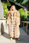 Full Length Full Skin Fox Coat