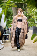 Women's Full Length Full Skin Fox Coat