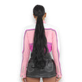 Cropped Leather Moto Jacket