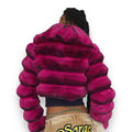 Faux Cropped Chinchilla