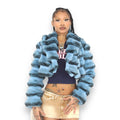 Faux Cropped Chinchilla