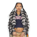 Faux Cropped Chinchilla