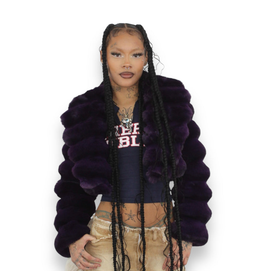 Faux Cropped Chinchilla