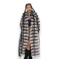 Faux Full Length Chinchilla