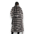 Faux Full Length Chinchilla