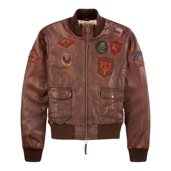 Official Miss Top Gun® Leather Jacket
