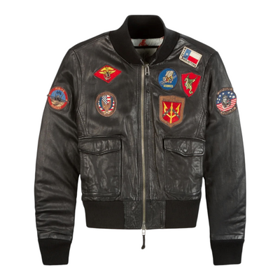 Official Miss Top Gun® Leather Jacket