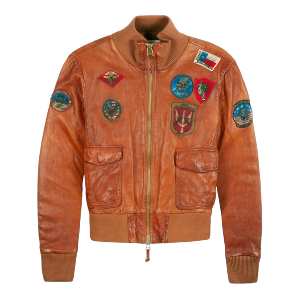 Official Miss Top Gun® Leather Jacket