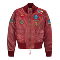 Official Miss Top Gun® Leather Jacket