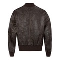 Top Gun® Women's Vegan Leather Bomber Jacket