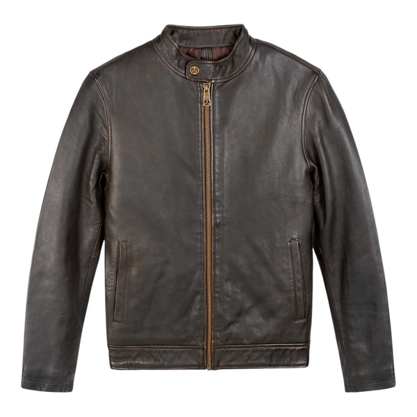 Top Gun® Men's Leather Racer