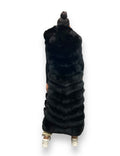 Full Length Fox Vest with Hood