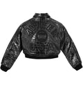 Cropped Croc Icon Jacket