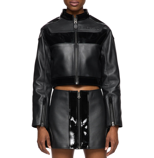 Avirex Cropped Moto Jacket 2024