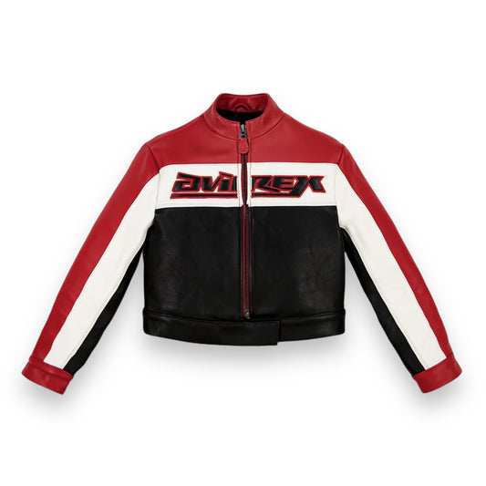 Avirex Cropped Moto Jacket 2024