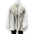 3/4 Natural Blue Fox with Collar