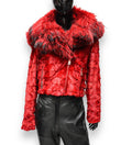 Biker Style Mink Jacket