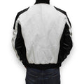 Black and White Baseball Leather